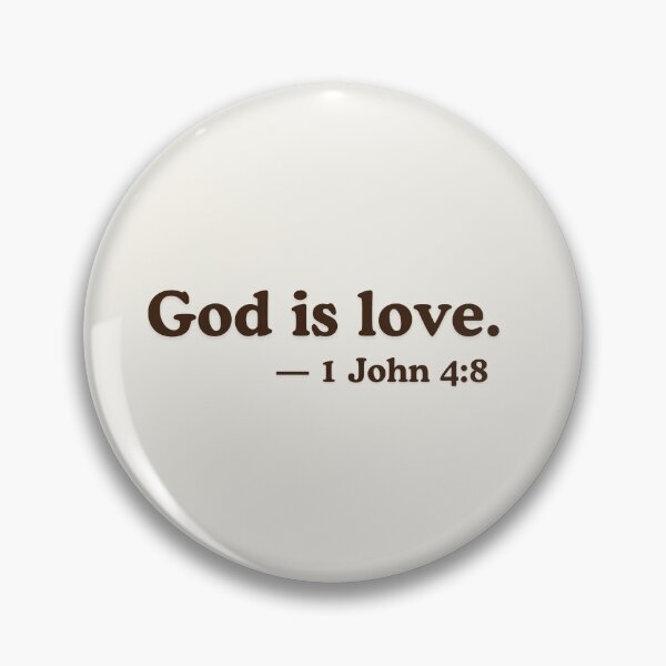Item preview, God Is Love 1 John 4:8 designed and sold by ElemntCo.