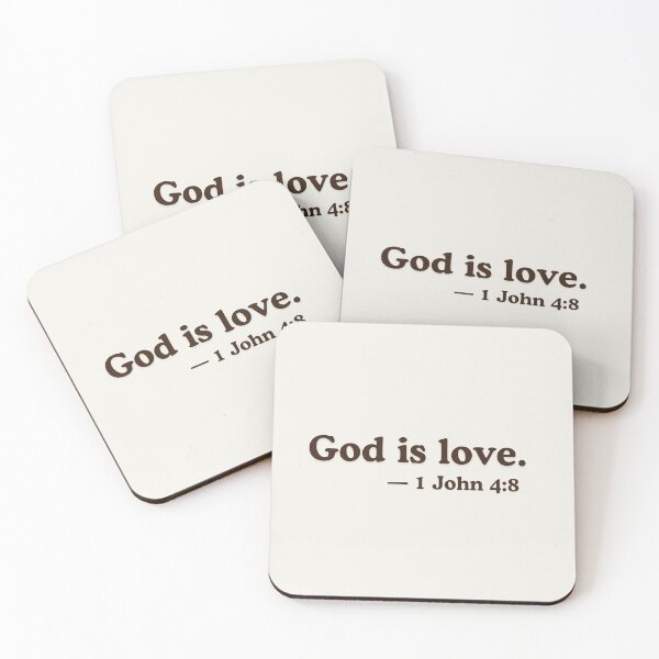Item preview, God Is Love 1 John 4:8 designed and sold by ElemntCo.