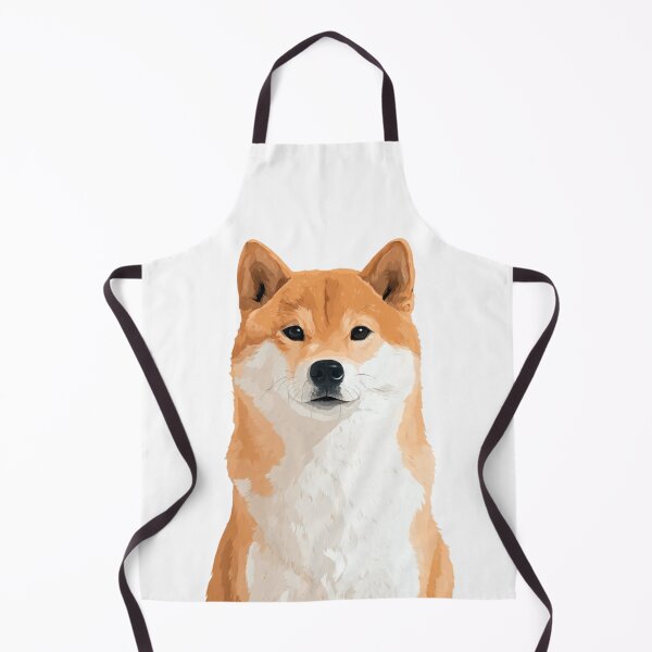 Item preview, Shiba Inu Portrait Sticker Cottagecore Dog Kawaii Japanese Fox Calm Gift designed and sold by BrasilStickers.
