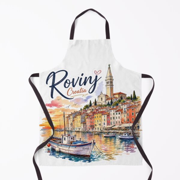 Item preview, Rovinj Croatia Coastal Vintage Travel designed and sold by Modefissi.