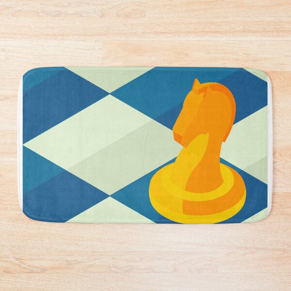 Item preview, Isometric Minimalist Gold Chess Piece Art designed and sold by EduIllustrates.