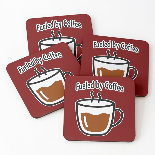 Item preview, Fueled by Coffee Work Shirt – Funny Productivity Design designed and sold by Topoartispp.