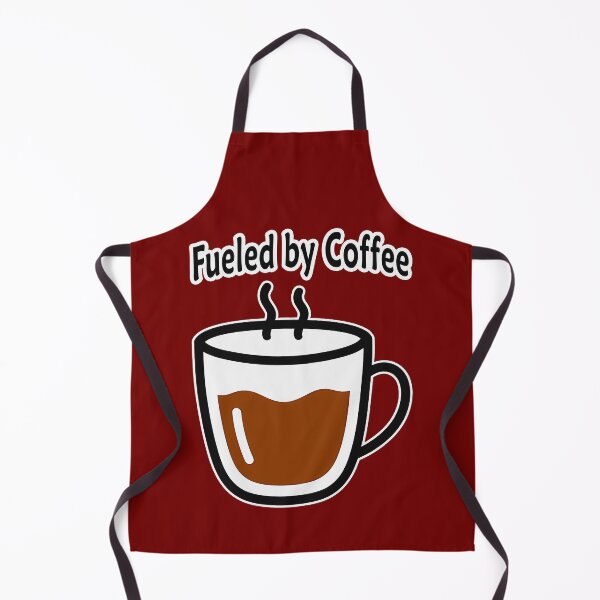 Item preview, Fueled by Coffee Work Shirt – Funny Productivity Design designed and sold by Topoartispp.