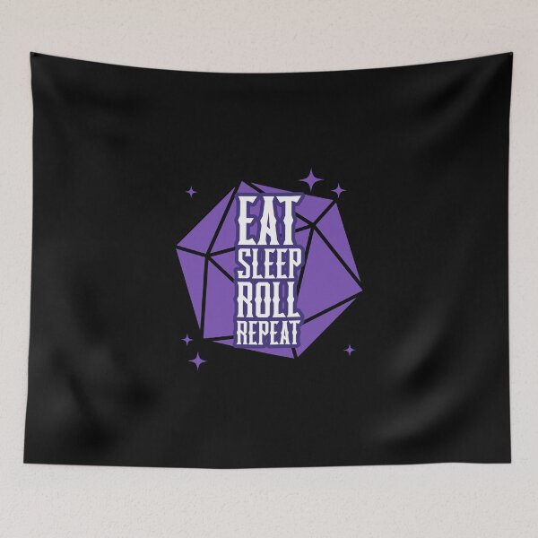 Item preview, Eat Sleep Roll Repeat designed and sold by TeePartyHost.