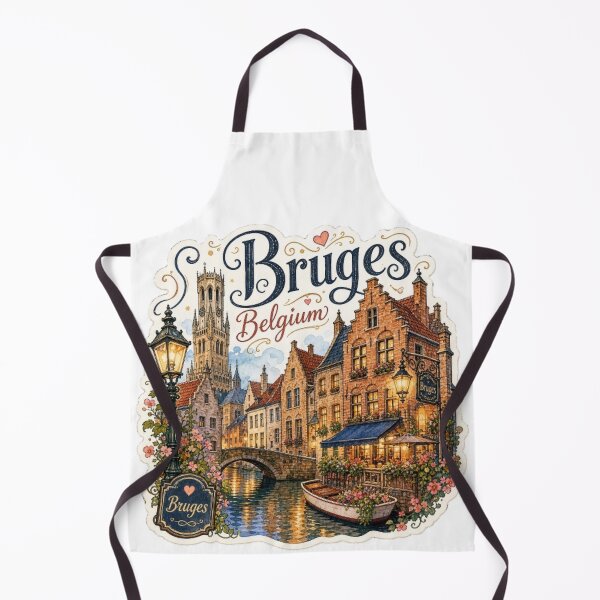 Item preview, Bruges Belgium Fairytale Canal Travel designed and sold by Modefissi.