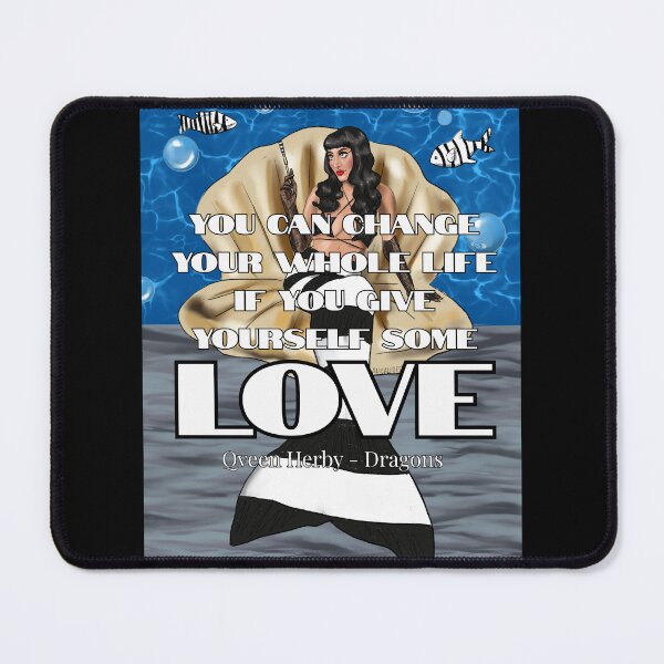 Item preview, Qveen Herby Affirmation -Give yourself some love designed and sold by AliCaliDesigns.