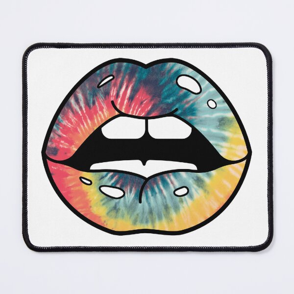 Item preview, Tie Dye Lips Pop Art Design designed and sold by The secret storage room.