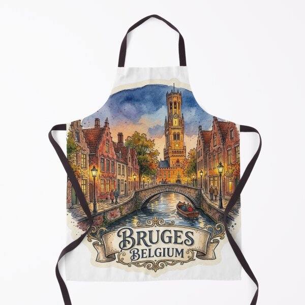 Item preview, Bruges Belgium Fairytale Canal  designed and sold by Modefissi.