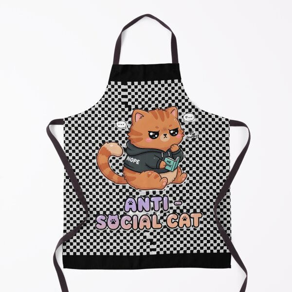 Item preview, Anti-social cat goes about one's business Nope nope...I'm anti-social cat designed and sold by ParadoxParadox.