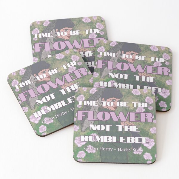 Item preview, Qveen Herby Affirmation - Time to be the flower not the bumblebee designed and sold by AliCaliDesigns.