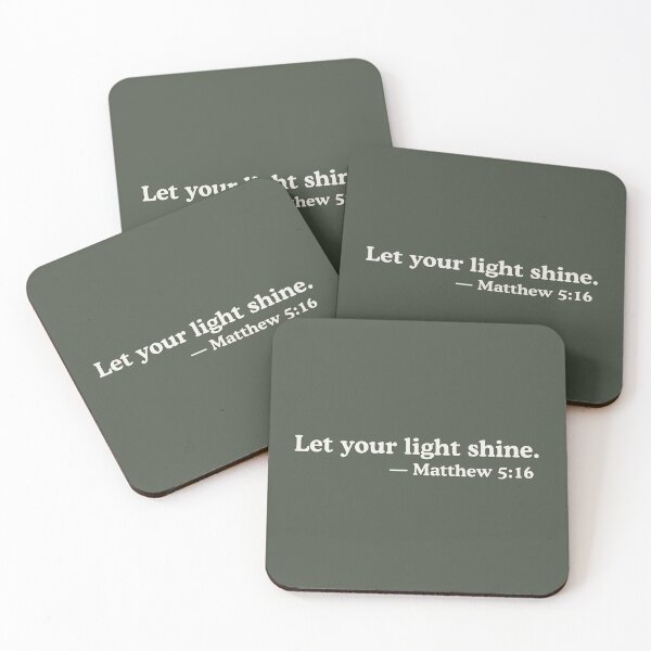 Item preview, Let your light shine 5 16 designed and sold by ElemntCo.
