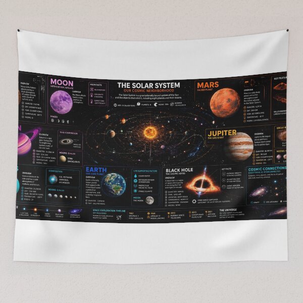 Item preview, Astronomy Solar System Ak designed and sold by Alka47u.