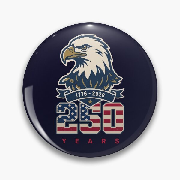 Item preview, USA 250th Anniversary 1776 2026 Patriotic Eagle designed and sold by LinaValearte.