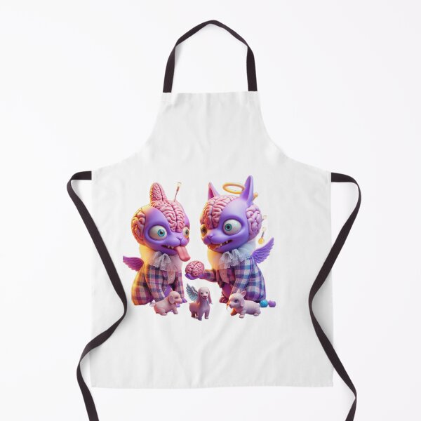 Item preview, Brainiac Monster Kittens - Pastel Goth Zombie Kawaii designed and sold by LujziWorld.