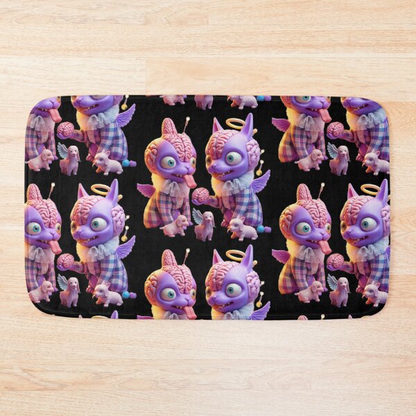 Item preview, Brainiac Monster Kittens - Pastel Goth Zombie Kawaii designed and sold by LujziWorld.