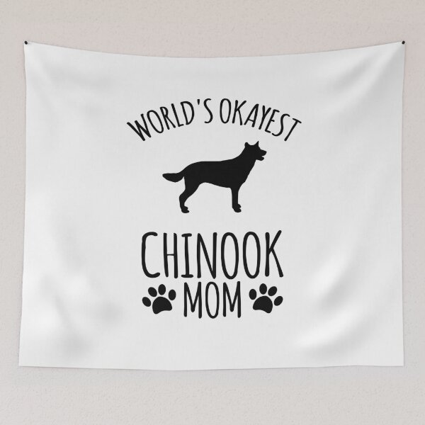 Item preview, Worlds Okayest Chinook Mom - Dog Mom designed and sold by kindxinn.