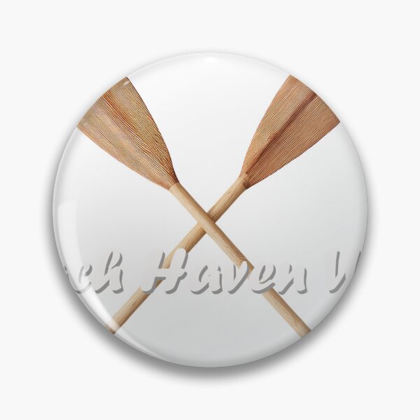 Item preview, crossed oars - white text designed and sold by Overlook5.