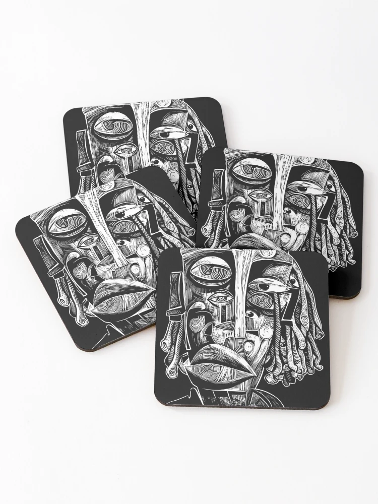 Thumbnail 1 of 5, Coasters (Set of 4), Zack Rage designed and sold by URGraphics.