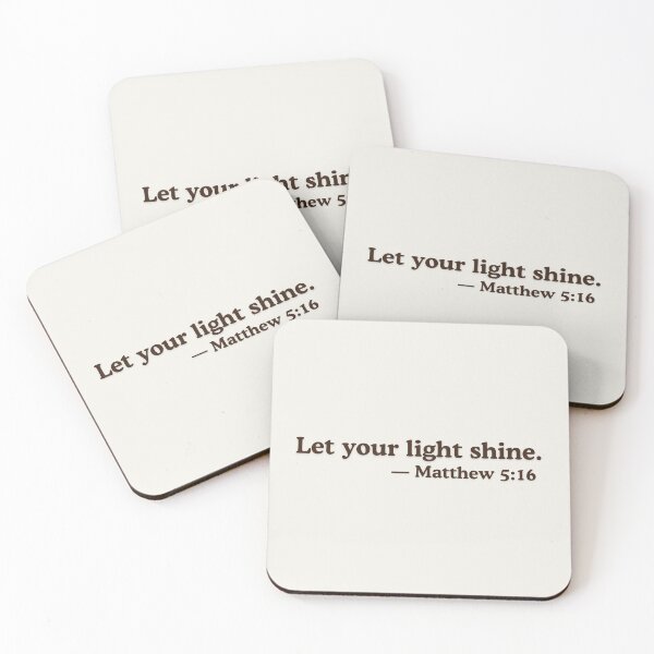Item preview, Let your light shine 5 16 designed and sold by ElemntCo.
