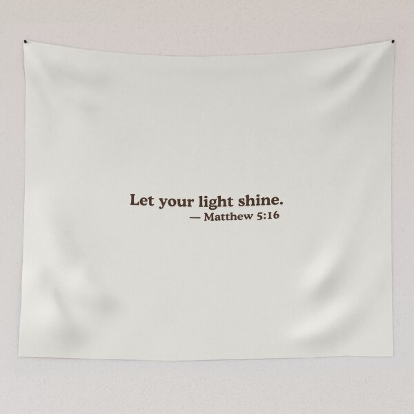 Item preview, Let your light shine 5 16 designed and sold by ElemntCo.