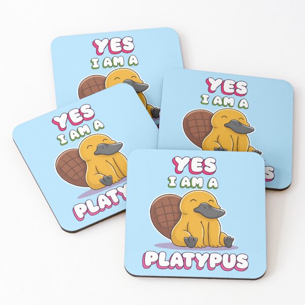 Item preview, Yes, I am a platypus.  designed and sold by Drawings much more.