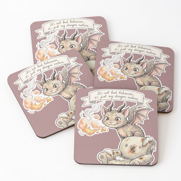 Item preview, Cute Cat Dragon – Funny My Dragon Nature Cat Lover Sticker designed and sold by Rahaf-shop9.