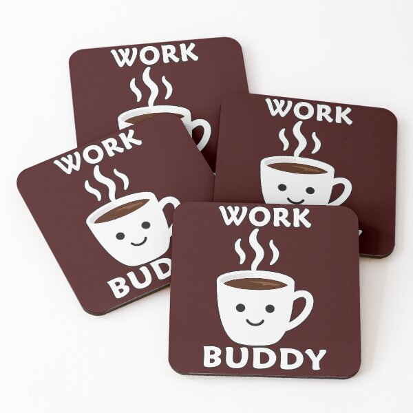 Item preview, Work Buddy Coffee Cute Design – Office Humor Shirt designed and sold by Topoartispp.
