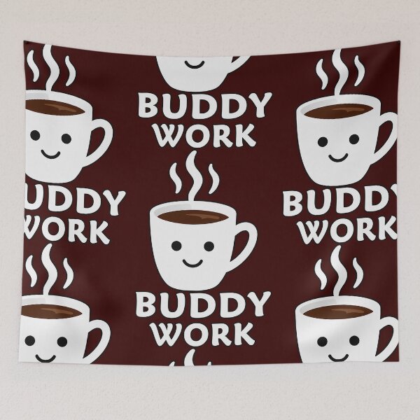 Item preview, Work Buddy Coffee Cute Design – Office Humor Shirt designed and sold by Topoartispp.