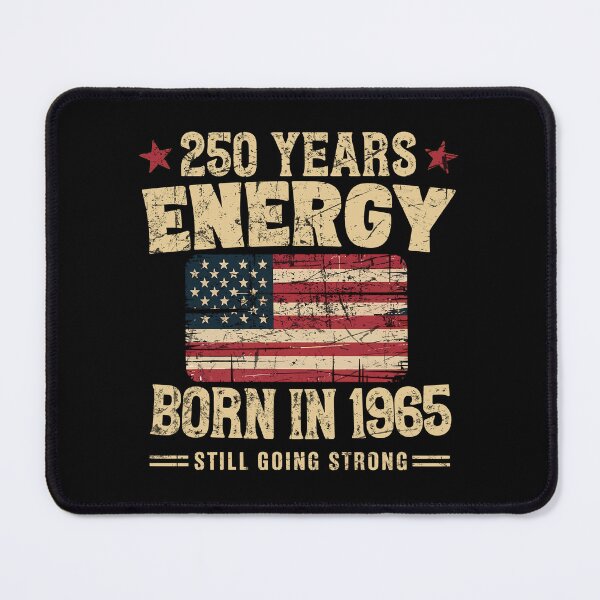 Item preview, Born in 1965 Vintage Birthday 250 Years Energy Design designed and sold by LiviuGligoros.