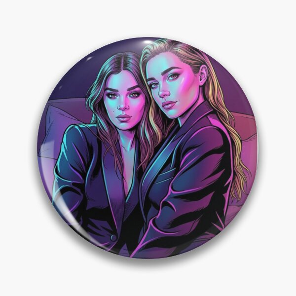 Item preview, Florence & Hailee Boss Bish Movie Tv Series Lgbtq+ WLW Decor Poster Print Art Comic designed and sold by Mind Space.