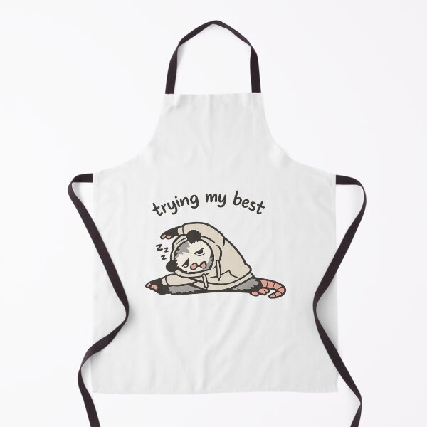 Item preview, Trying My Best Possum Yoga Meme designed and sold by AMICO77.