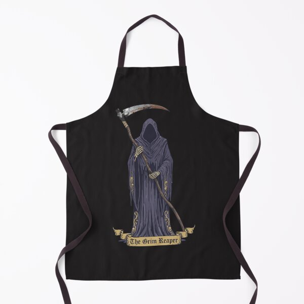 Item preview, Vintage Grim Reaper Scythe Classic Gothic Macabre Art designed and sold by Cipher & Soul.