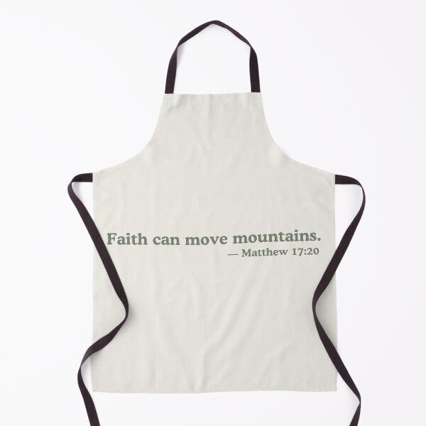 Item preview, Faith Moves Mountains Matthew 17:20 designed and sold by ElemntCo.