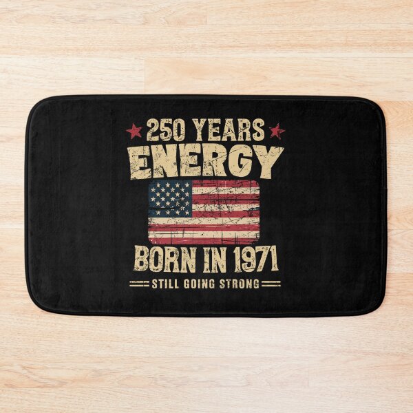 Item preview, Born in 1971 Vintage Birthday 250 Years Energy Design designed and sold by LiviuGligoros.