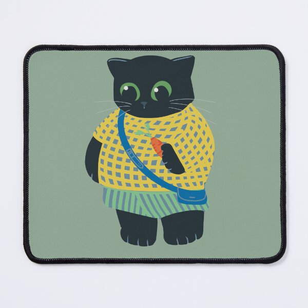 Item preview, Black cat shopping designed and sold by KASARO.
