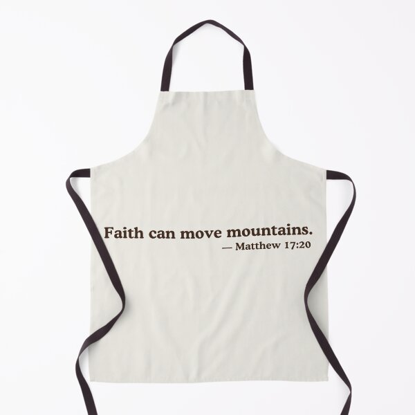 Item preview, Faith Moves Mountains Matthew 17:20 designed and sold by ElemntCo.