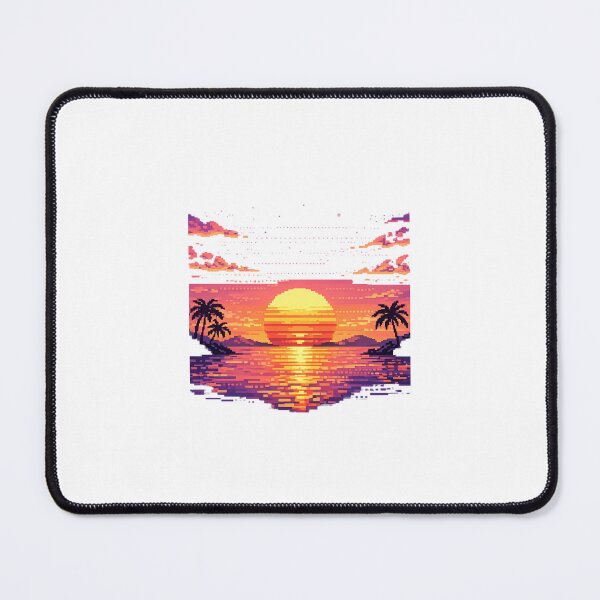 Item preview, 8‑Bit Neon Sunset designed and sold by Nul Studio.