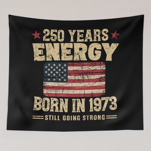 Item preview, Born in 1973 Vintage Birthday 250 Years Energy Design designed and sold by LiviuGligoros.