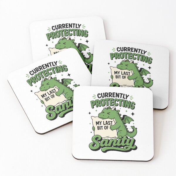 Item preview, Currently Protecting My Last Bit Of Sanity Burnout Humor designed and sold by Gift Phrase Studio.