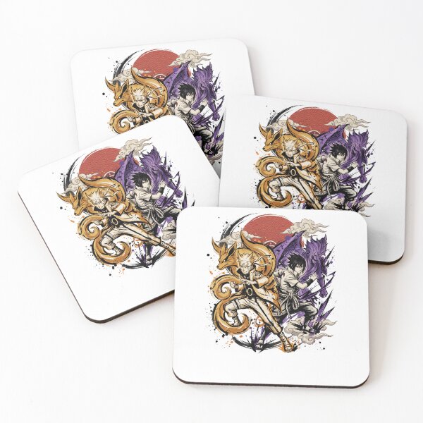 Item preview, Sun and Moon Ninja Rivals Splatter Art designed and sold by sidki-SDK.