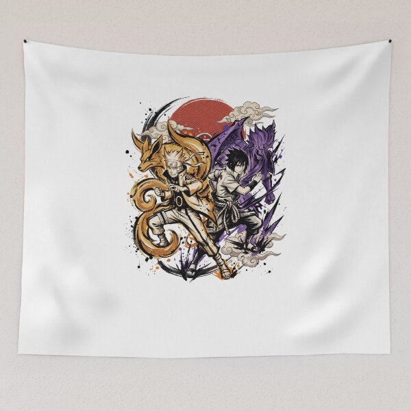 Item preview, Sun and Moon Ninja Rivals Splatter Art designed and sold by sidki-SDK.