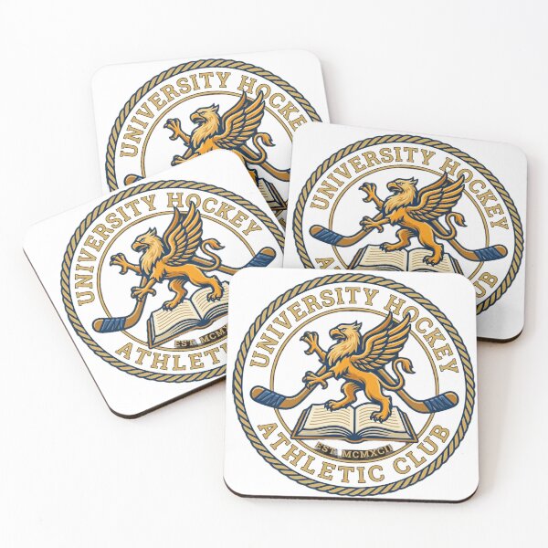 Item preview, Vintage University Hockey Athletic Club Crest-off campus designed and sold by Fatomfatom.