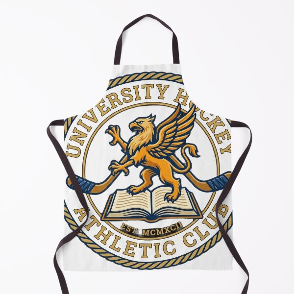 Item preview, Vintage University Hockey Athletic Club Crest-off campus designed and sold by Fatomfatom.