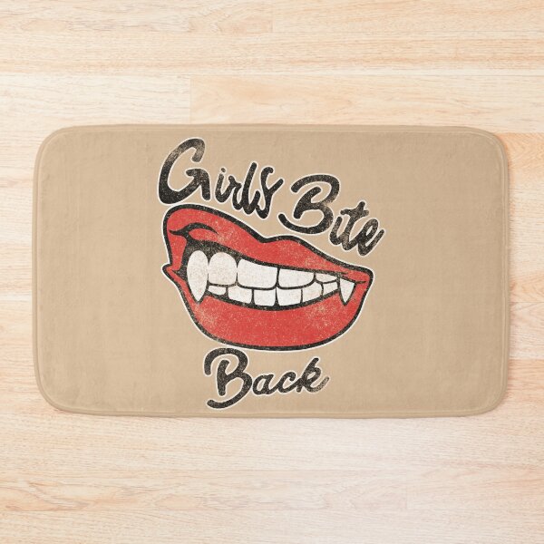 Item preview, Girls Bite Back Retro Feminist Lips Design designed and sold by The secret storage room.