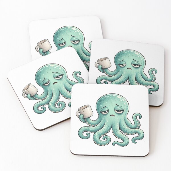 Item preview, Tired Octopus Running on Fumes designed and sold by just a midlife crisis.