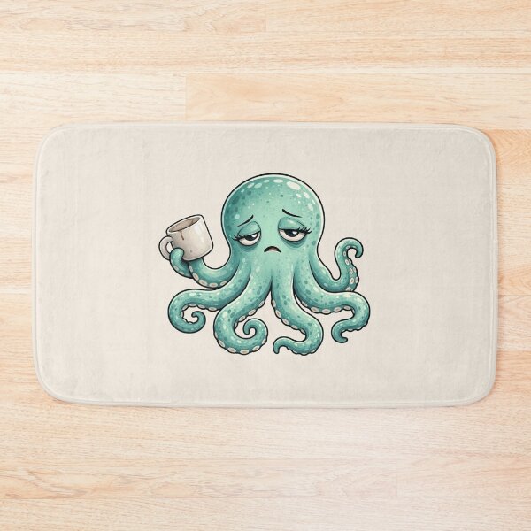 Item preview, Tired Octopus Running on Fumes designed and sold by just a midlife crisis.