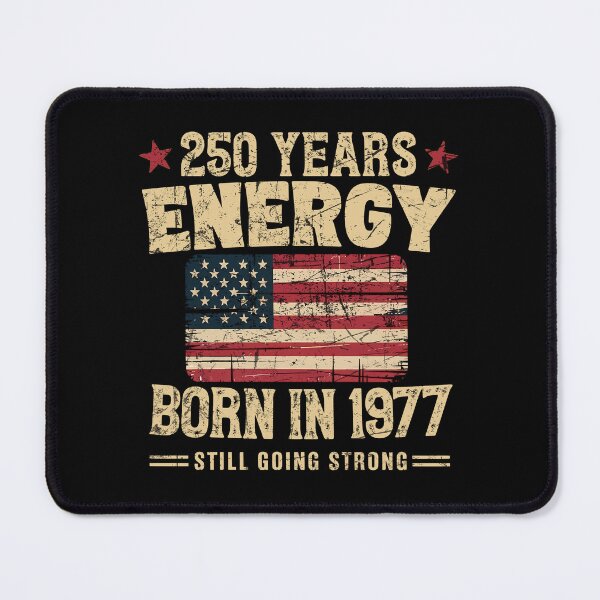 Item preview, Born in 1977 Vintage Birthday 250 Years Energy Design designed and sold by LiviuGligoros.