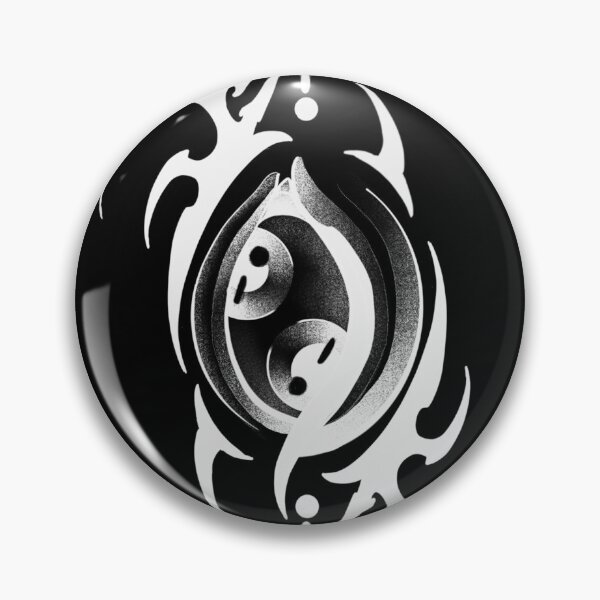 Item preview, White neotribal eye designed and sold by 7Delamancha.