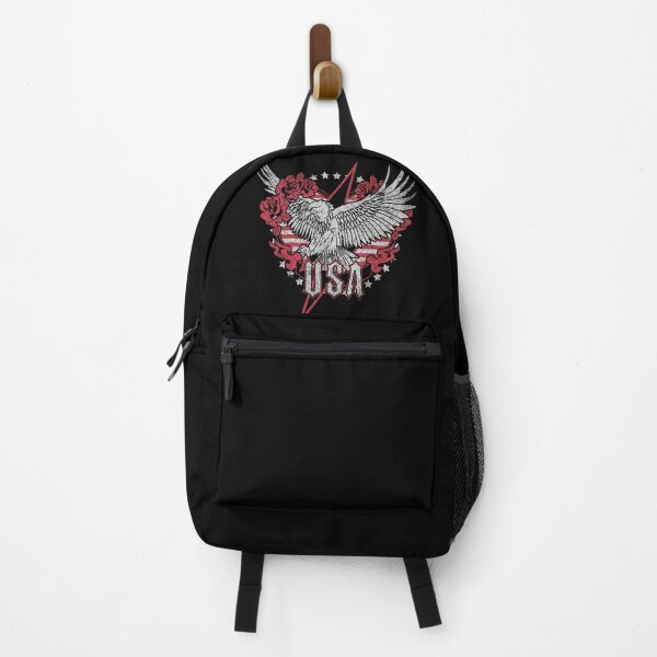 Item preview, USA Eagle Rose Lightning Vintage Graphic designed and sold by The secret storage room.