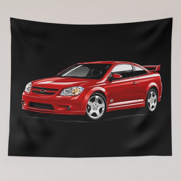 Item preview, 2007 Chevrolet Cobalt SS Supercharged – Red 2000s Chevy Sport Compact Art designed and sold by Stinky Lincy's Apparel Company.
